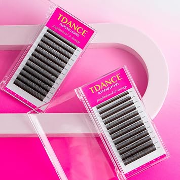 TDANCE Lash Spikes Matte Black 5D Spikes Lash Extensions Natural Look 5D Flower Eyelash Extensions for Professional Use Spikes Lashes (5D-Flower,C-0.07,10-17mm)