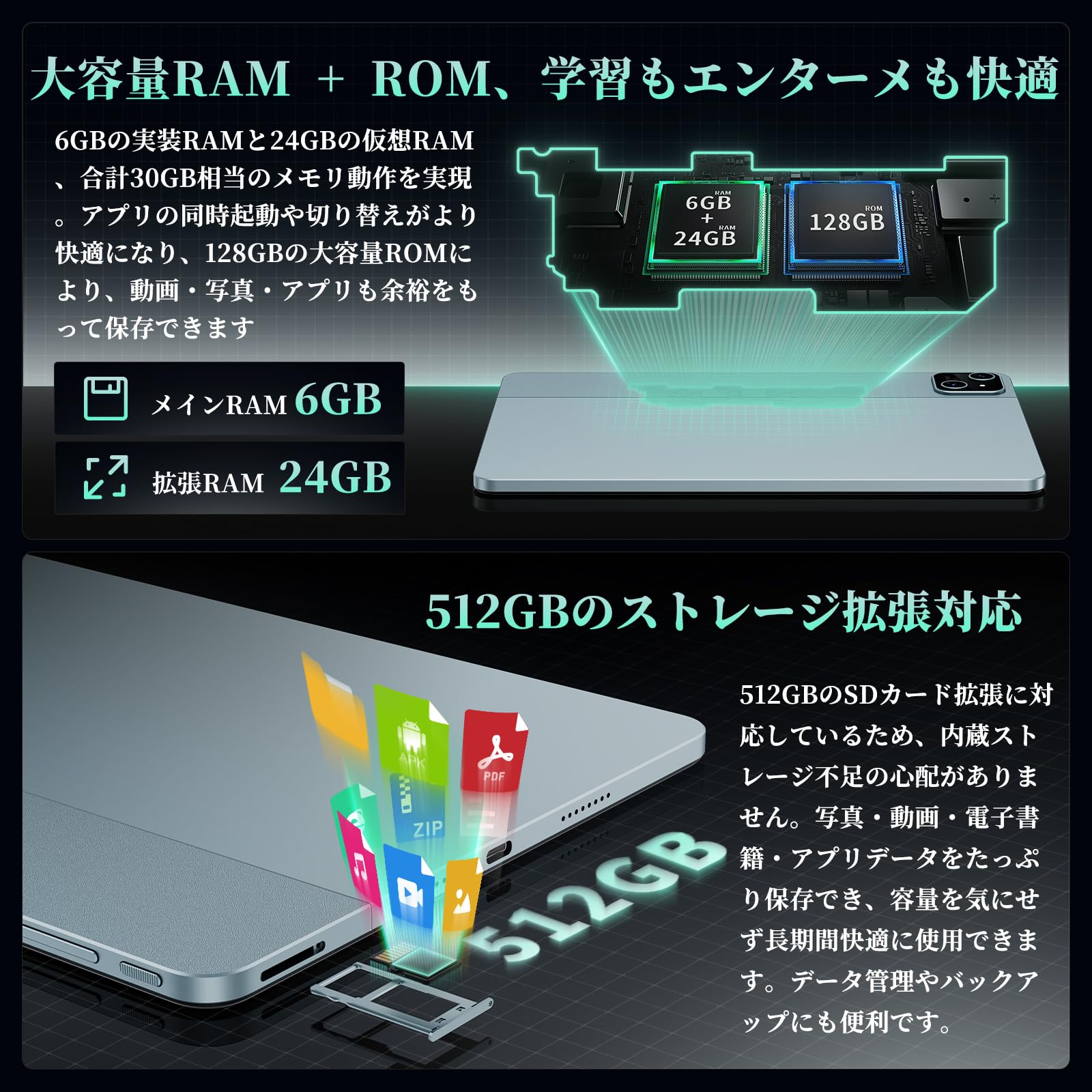 Amazon.co.jp: タブレット Android 15 11.5インチ Wi-Fiモデル 8コア
