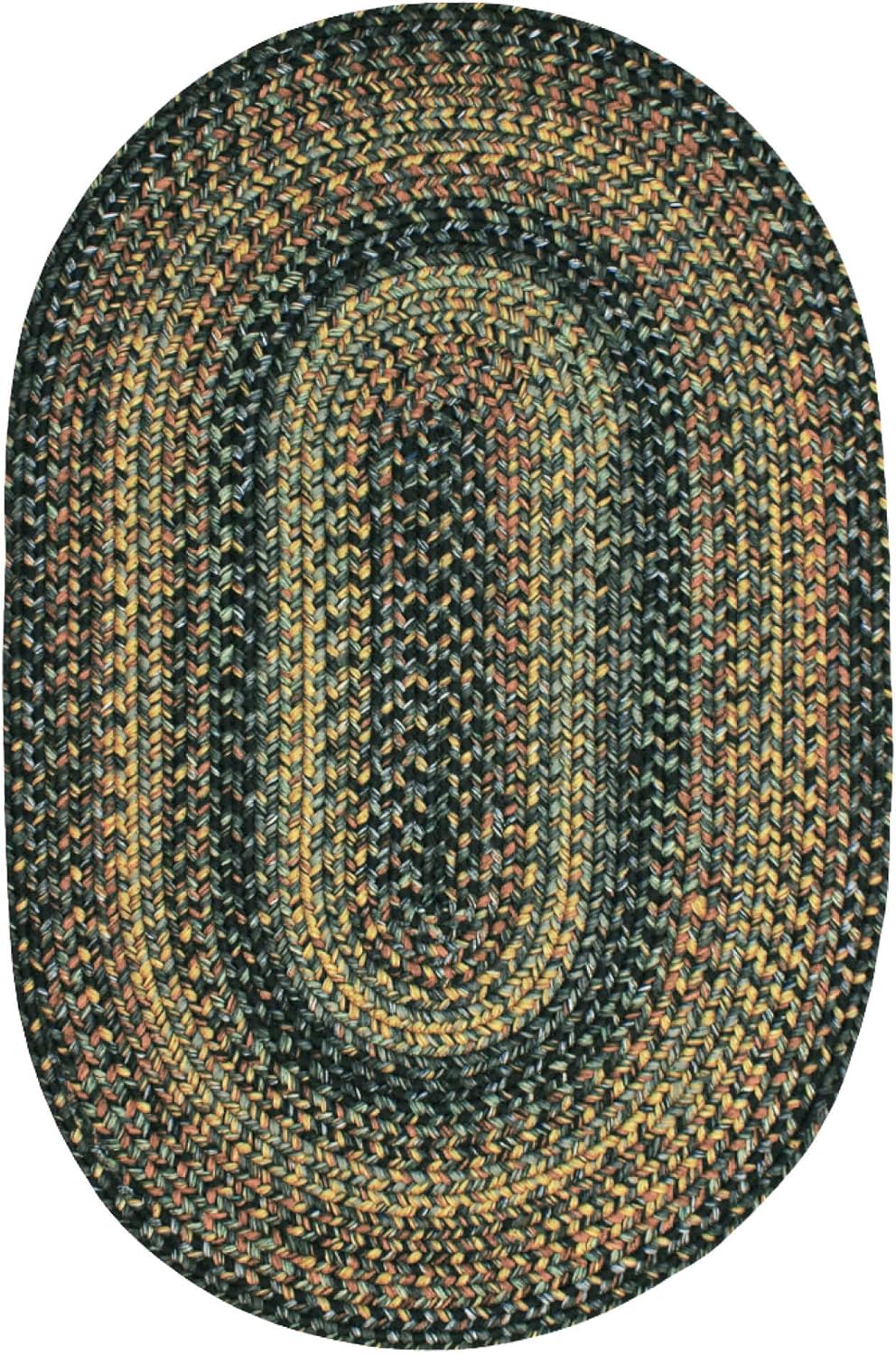 Homespice Black Forest Large Living Room Rugs 8x10' and Waterproof Outdoor Rugs for