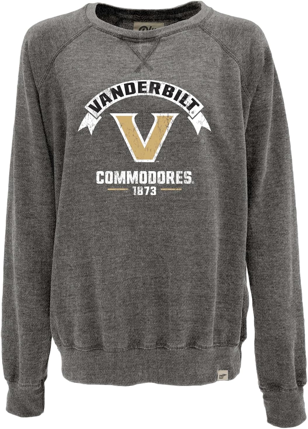 Blue 84 NCAA womens Ncaa Officially Licensed Women's Crewneck Sweatshirt Burnout Vintage Scholar - Image 2