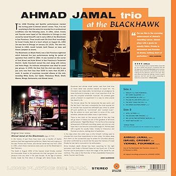 Ahmad Jamal At The Blackhawkモーダル傑作USオリジ盤 Amazon