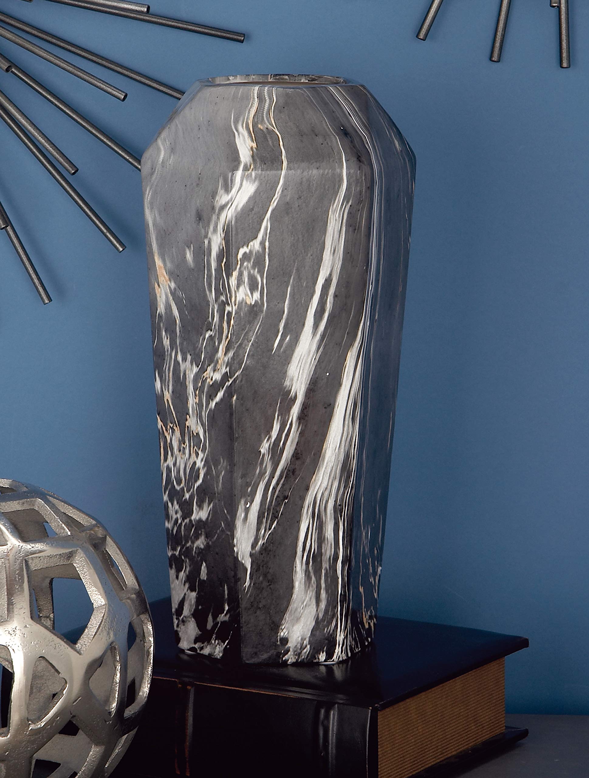 Black Marble Vases Decor For You