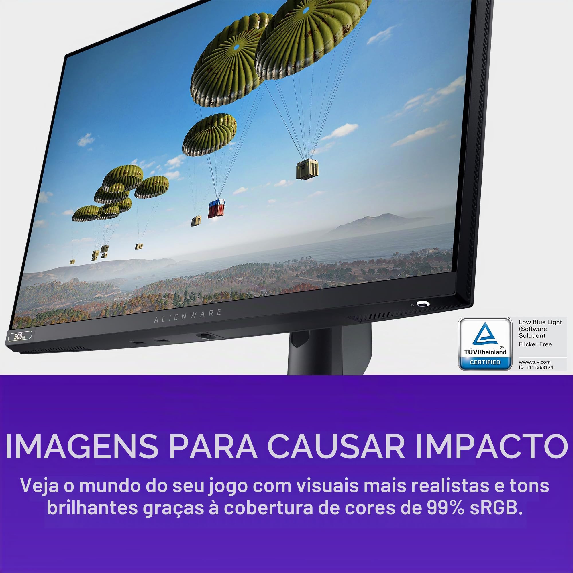 Alienware AW2524HF Monitor de jogos - 62.2 cm (1920x1080) 500Hz