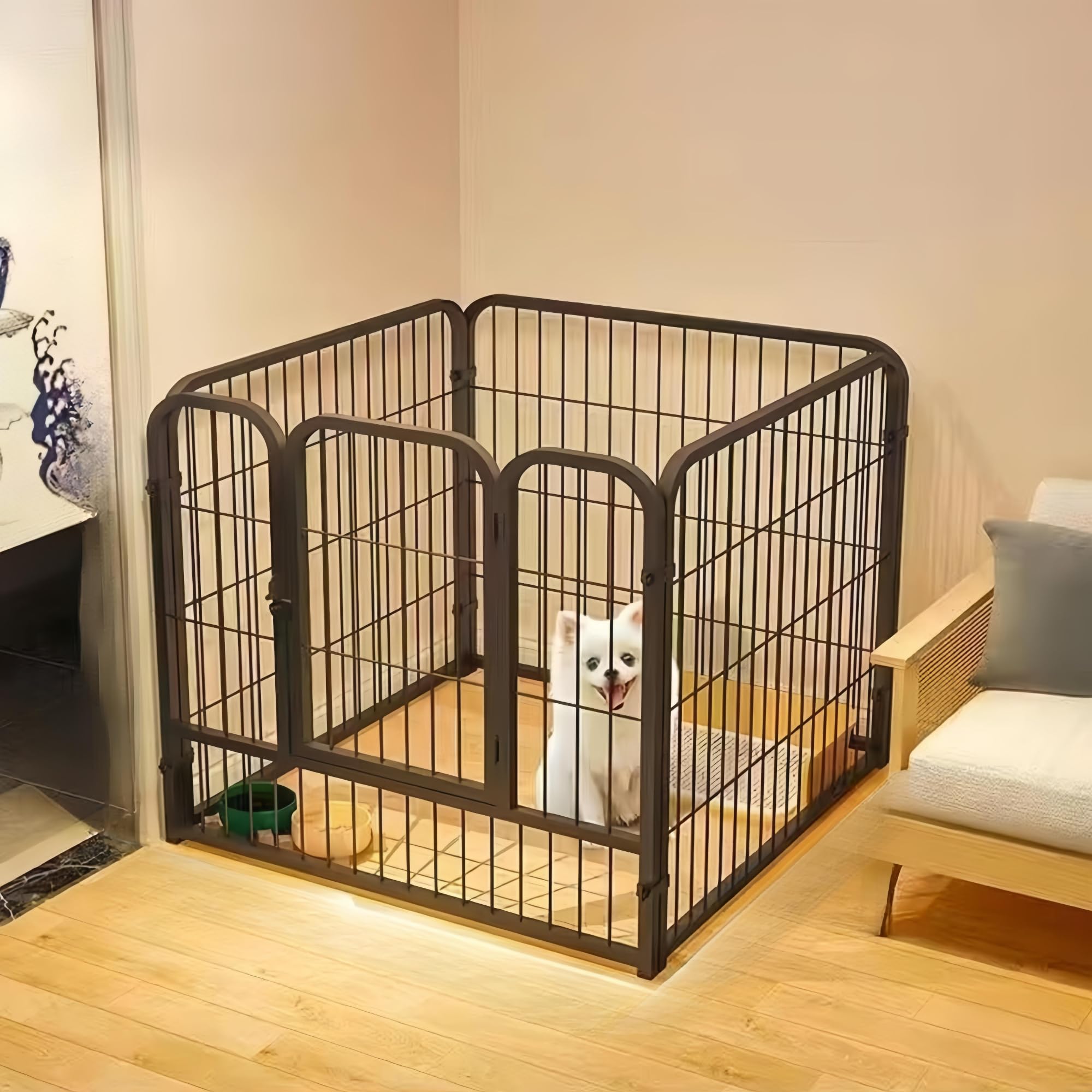 Amazon | Foivozs犬 サークルケージ サークル 犬 室内 屋外 犬ケージ