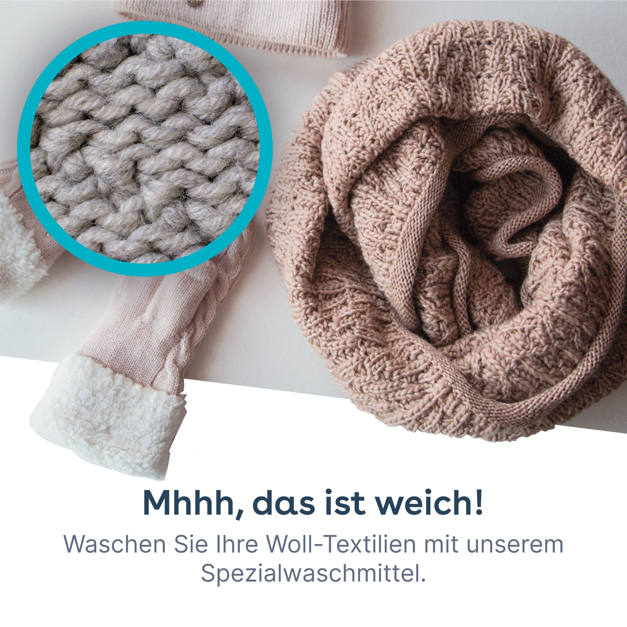 Wollwaschmittel mit Lanolin - Wolle Seide Baby Waschmittel flüssig Woll Lammfell sensitive Waschmittel Wollwalk, Kaschmir, Merino, Schurwolle (2,5 l)