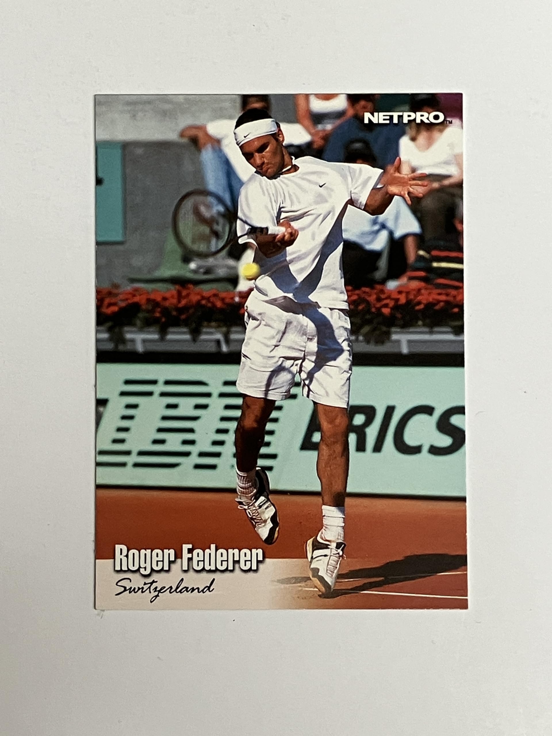 2003 NETPRO Roger Federer ROOKIE card #11 (NRMT/MT)