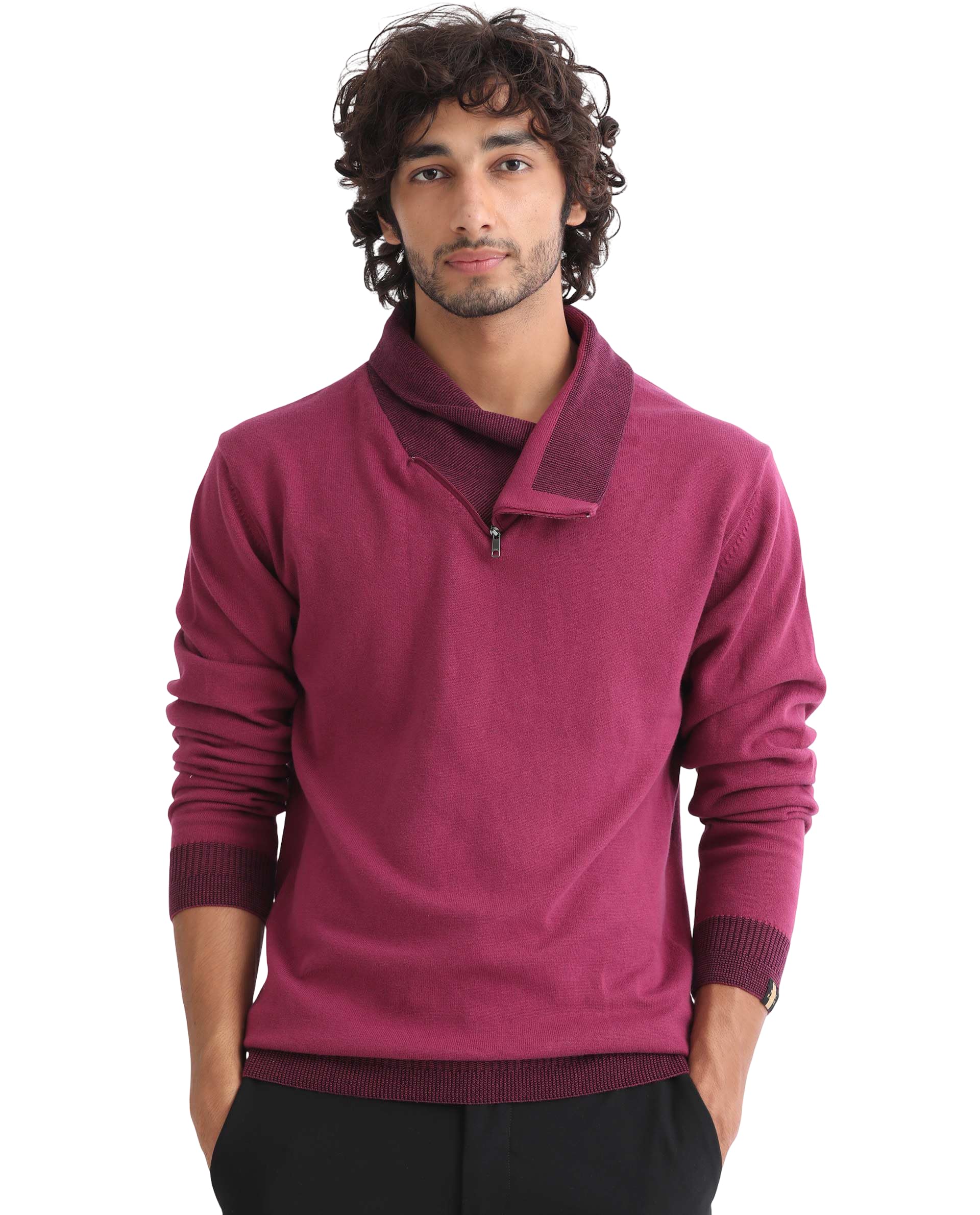 rare rabbit Regular fit Plain Sweater-picture-33