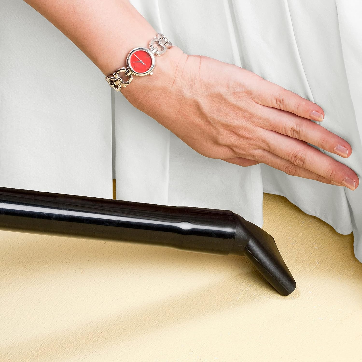 SUPERIOR Queen Bed Skirt 15" Drop, Wrinkle Free Microfiber Dust Ruffle, Plum : Home & Kitchen