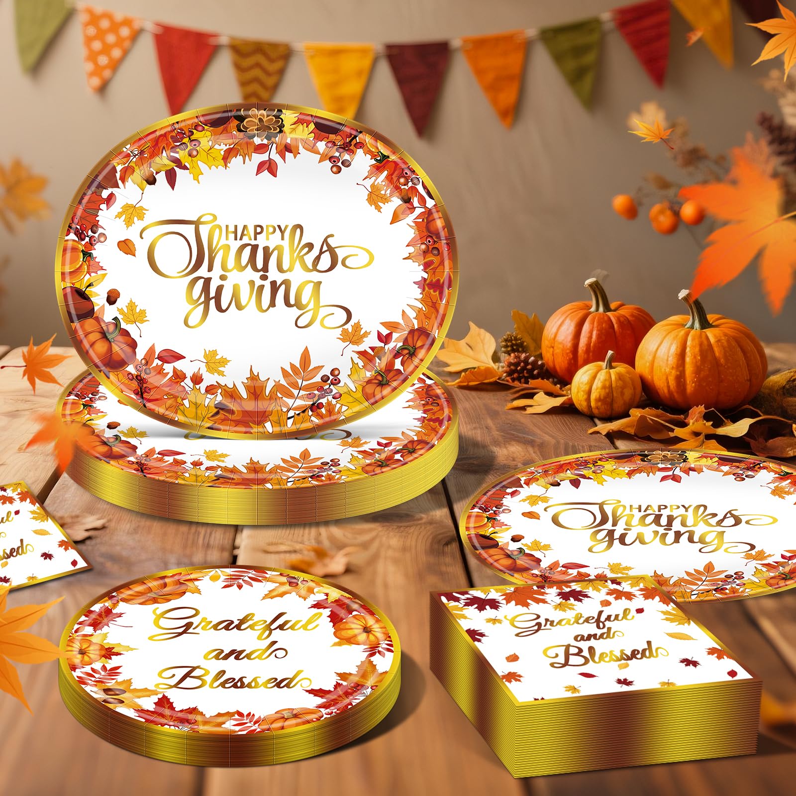 Lot De 100 Assiettes Jetables En Carton De 100 à 23 Cm - Assiettes