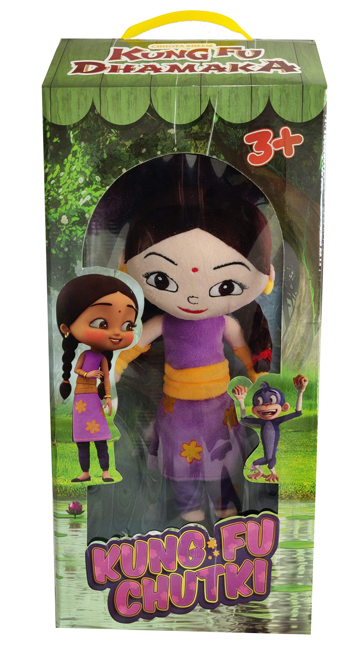 Buy Chhota Bheem Kung Fu Dhamaka Chutki Plush Toy 30cm Online at