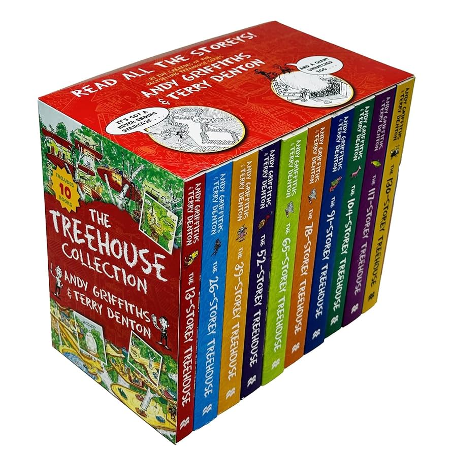 The Treehouse Series 10 Books Collection Set By Andy