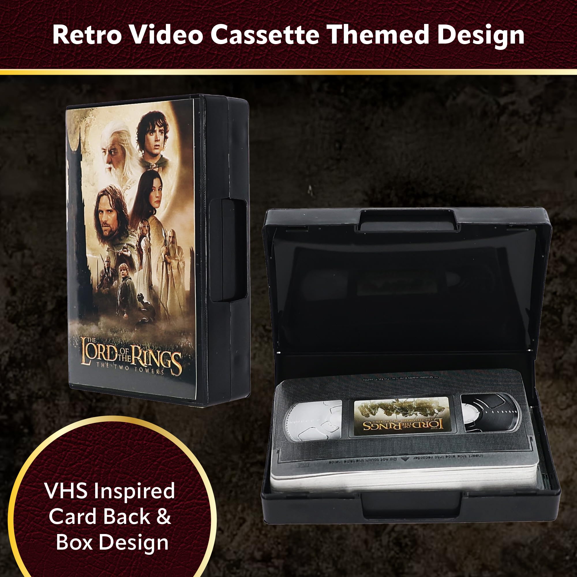 AQUARIUS Herr der Ringe Spielkarten Limited Edition Collector Set - 3 Deck Box Set Featuring Fellowship of The Ring, Two Towers & Return of The King
