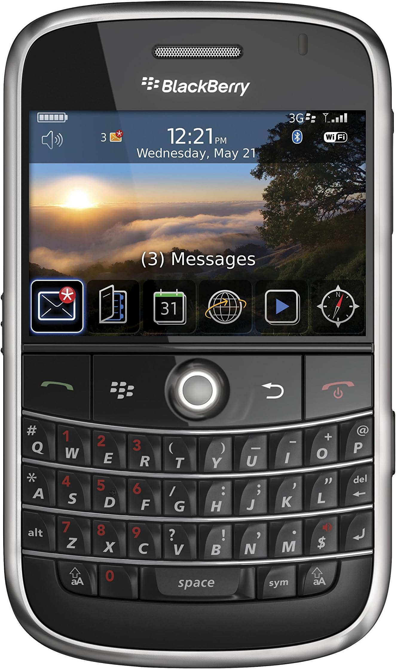 RIM Blackberry Bold 9000 (Unlocked) - BLACK
