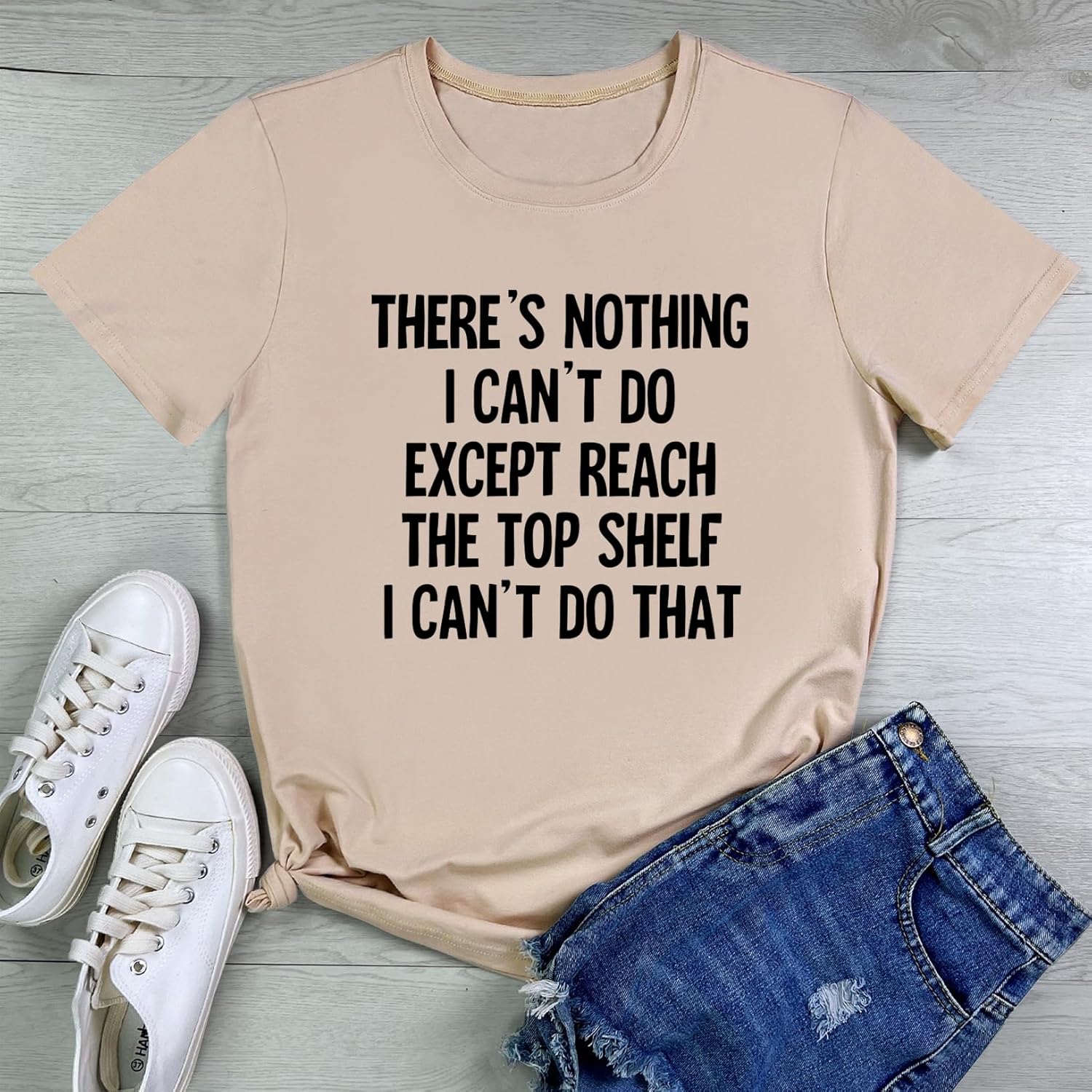 BLACKOO Women There's Nothing Funny Tshirts Graphic Cute Tees - Image 2