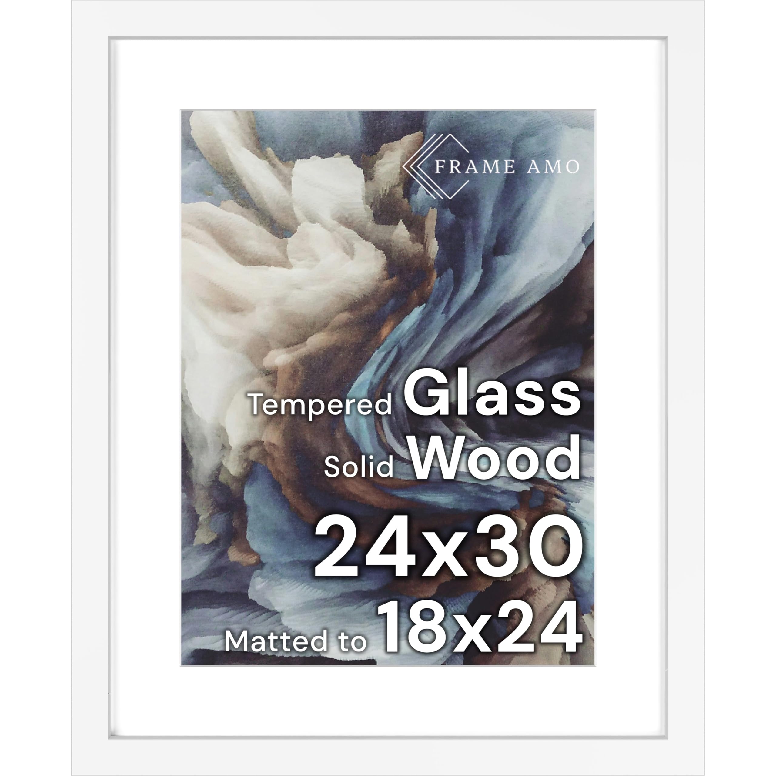 Frame Amo 24x30 White Frame
