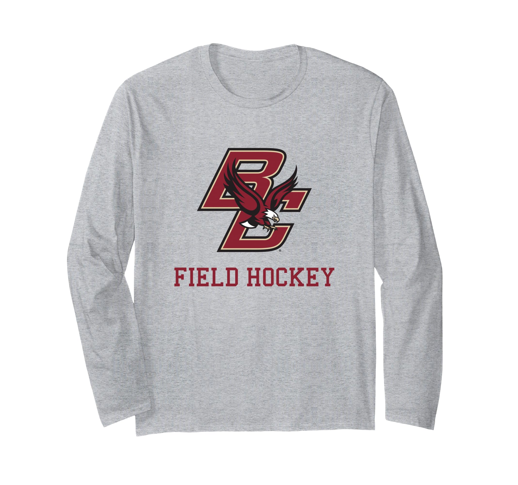 Boston College Field Hockey Light Gray | BC Eagles Long Sleeve T-Shirt