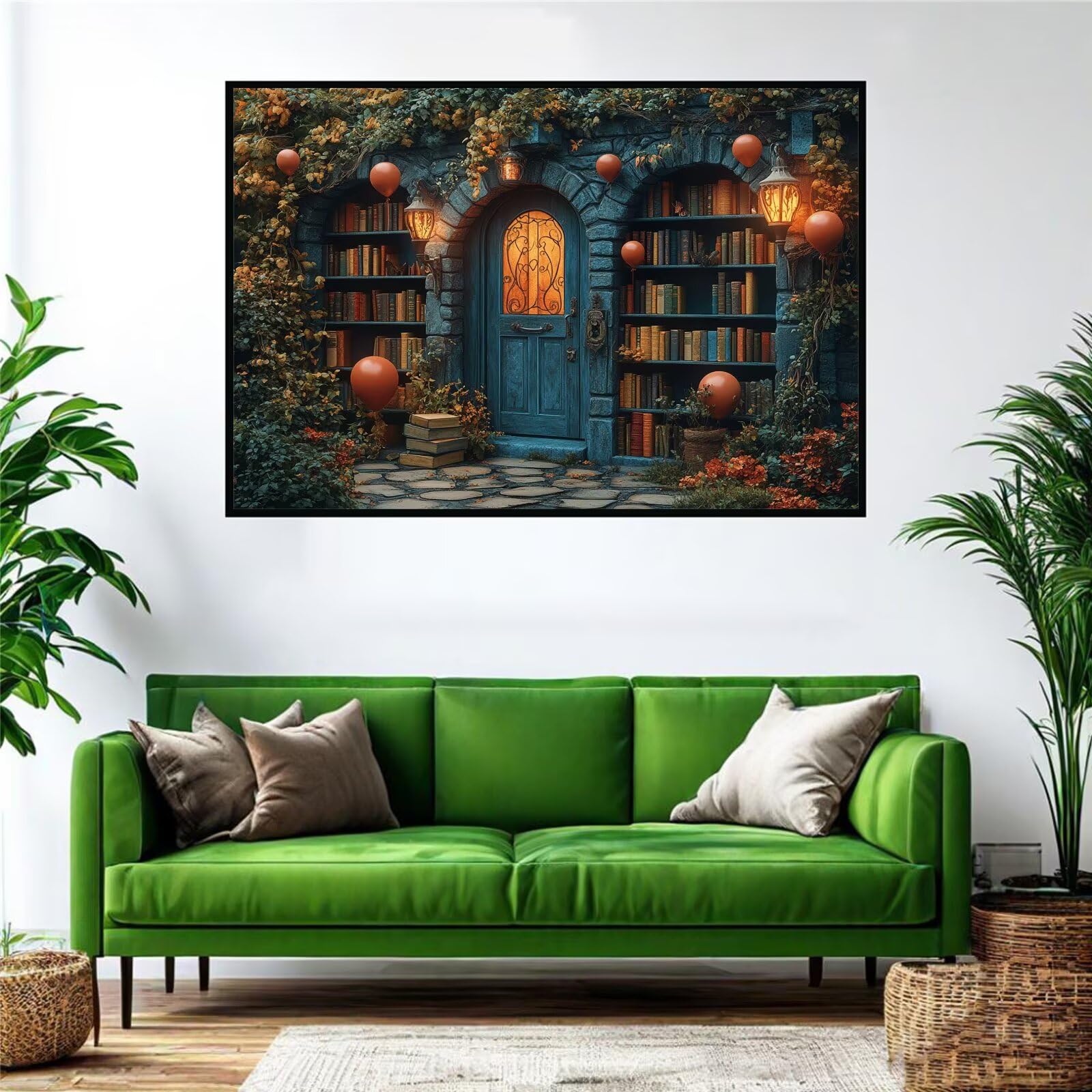 Książka Puzzle 2000 sztuk Dorośli Drzwi Klasyczne Puzzle Panorama Trudno Niemożliwe Ogromna układanka Gra edukacyjna Wyzwanie Zabawka dla dzieci i Dorosłych od 14 lat Prezent Mężczyzna Kobieta