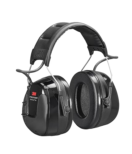 3M PELTOR WorkTunes Pro AM/FM Radio Auriculares, Negro, Diadema, ANSI S3.19-1974