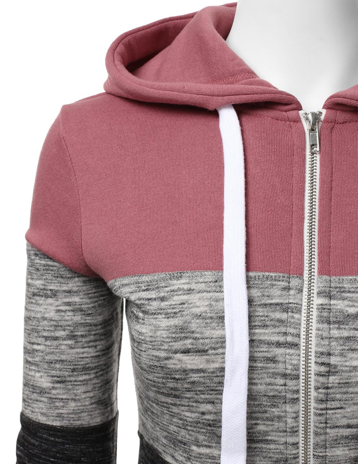 LIAMERHE Donna Felpa con Cappuccio/Felpa con Cappuccio con Zip Felpa da Donna in Pile Sweatshirt Donna Spessa Lunga Classica Hoodie Maglia Manica Felpa di Blocchi di Colore