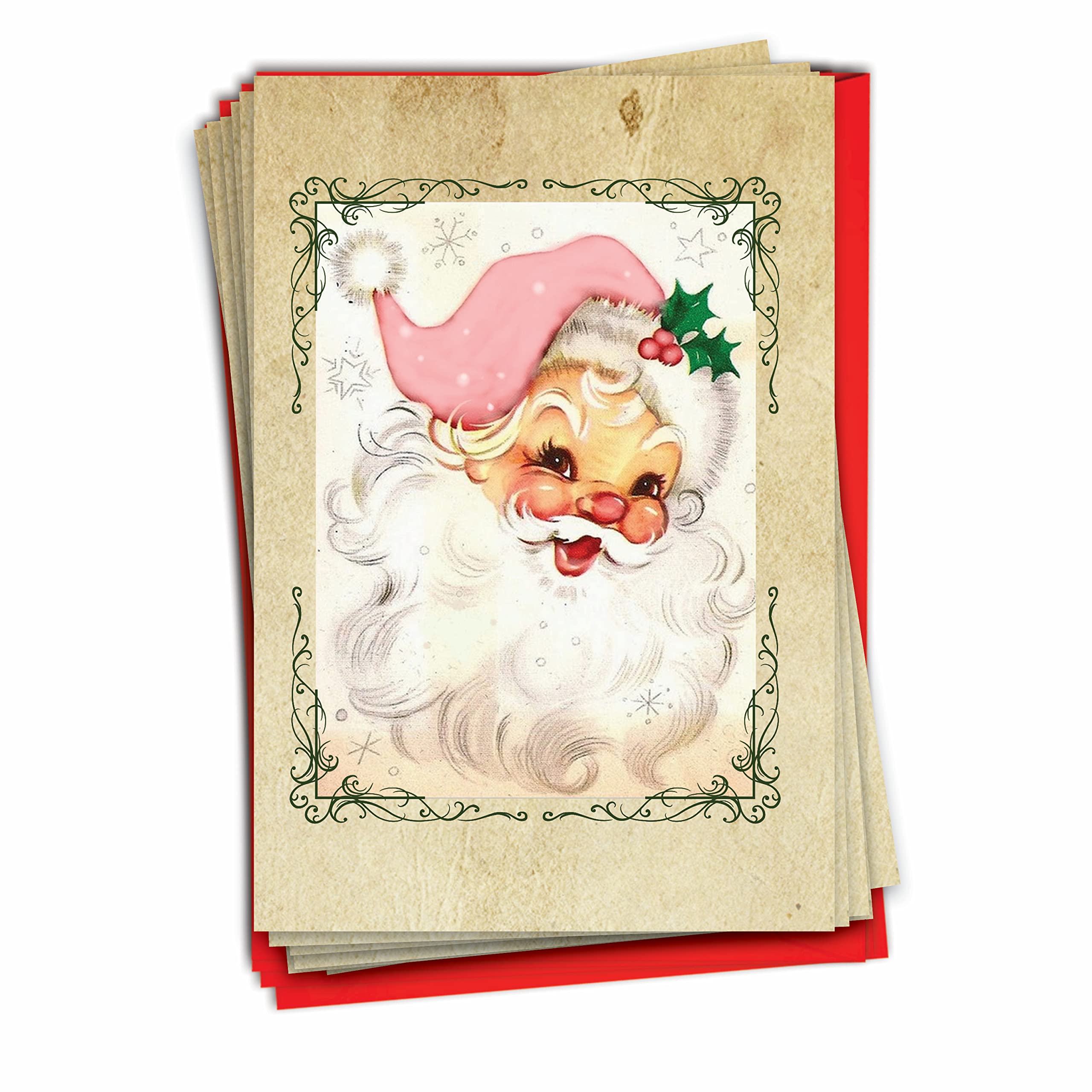 Amazon.com: The Best Card Company: Vintage Christmas Cards