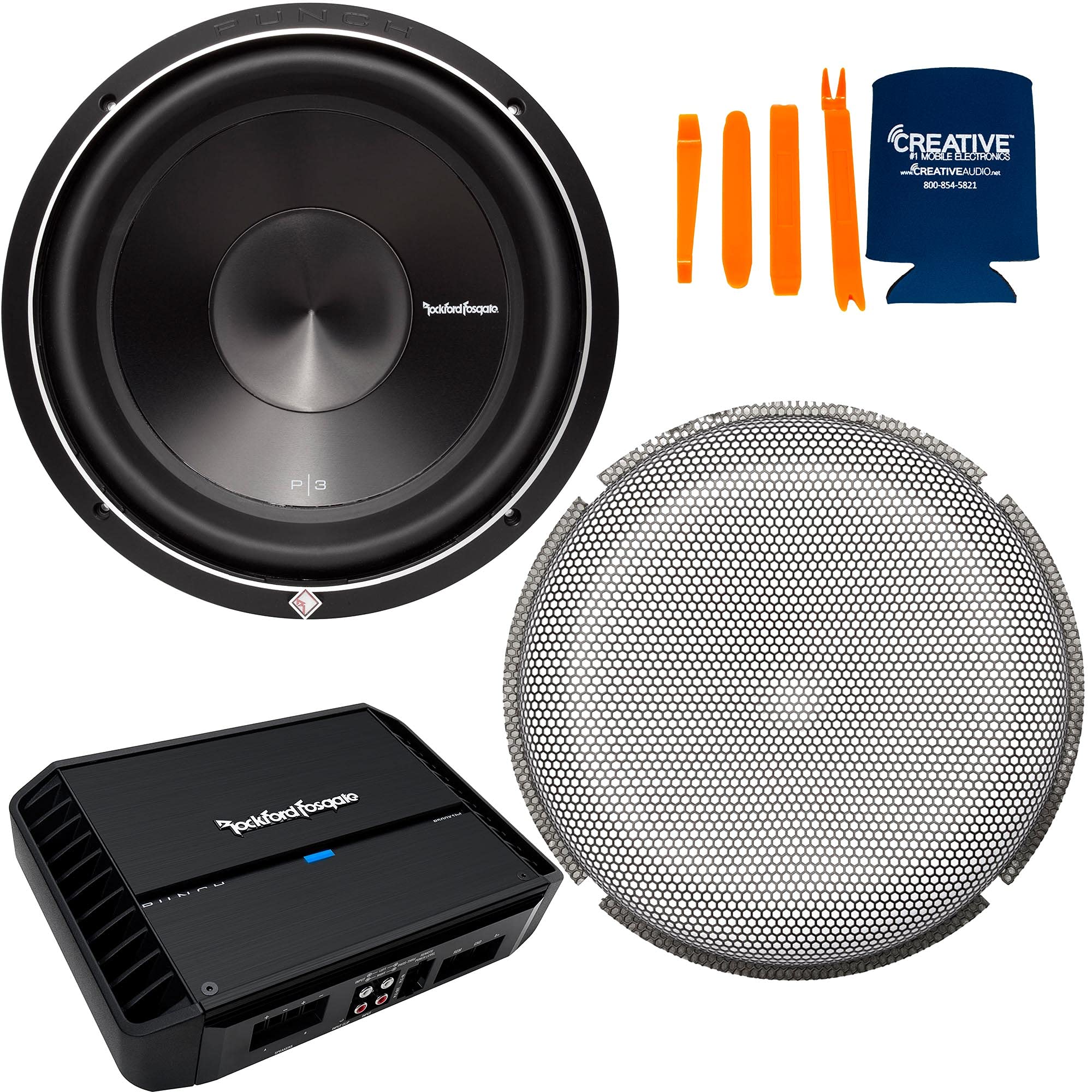 Amazon.co.jp: Rockford Fosgate 1 P3D2-12 パンチ P3 デュアル 2