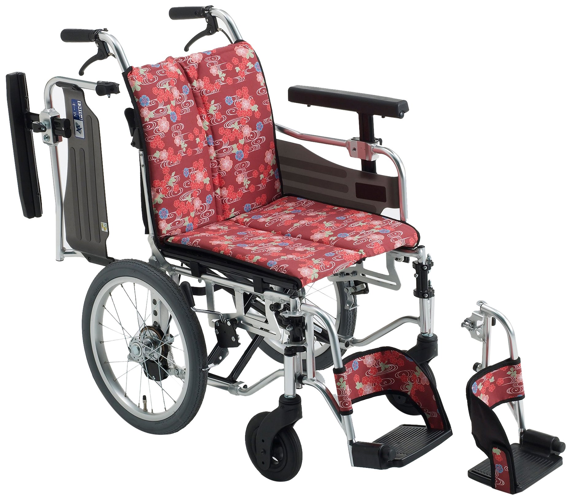 Amazon | 【非課税】ミキ MYU4 介助型 車いす MYU4-16 (OPシート) P-01