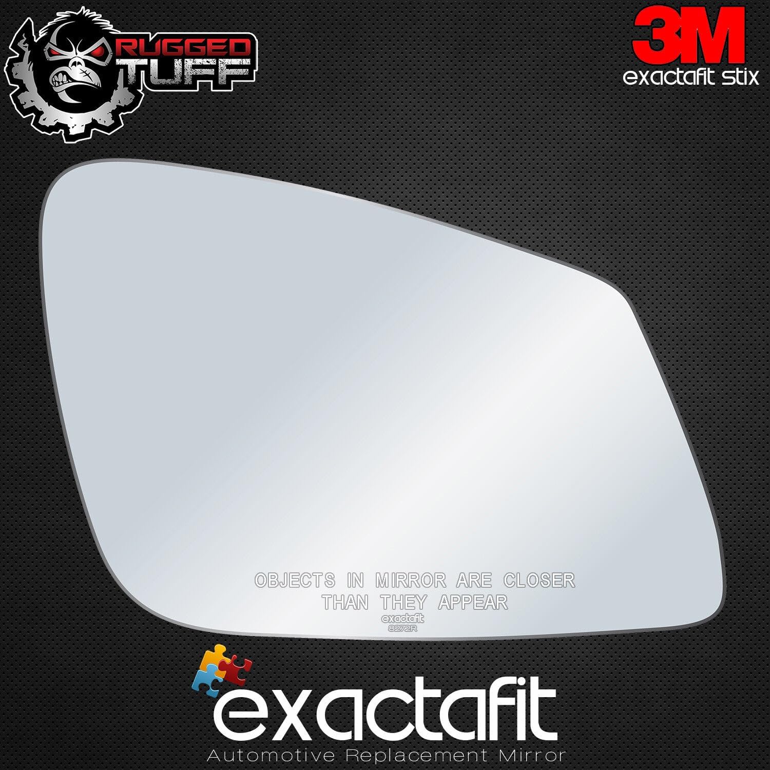 exactafit Passenger Side Mirror Glass Replacement For BMW 2 3 4 5 6 7 Series Compatible With M3 M4 M5 M6 X1 ActiveHybrid Right Door Mirrors