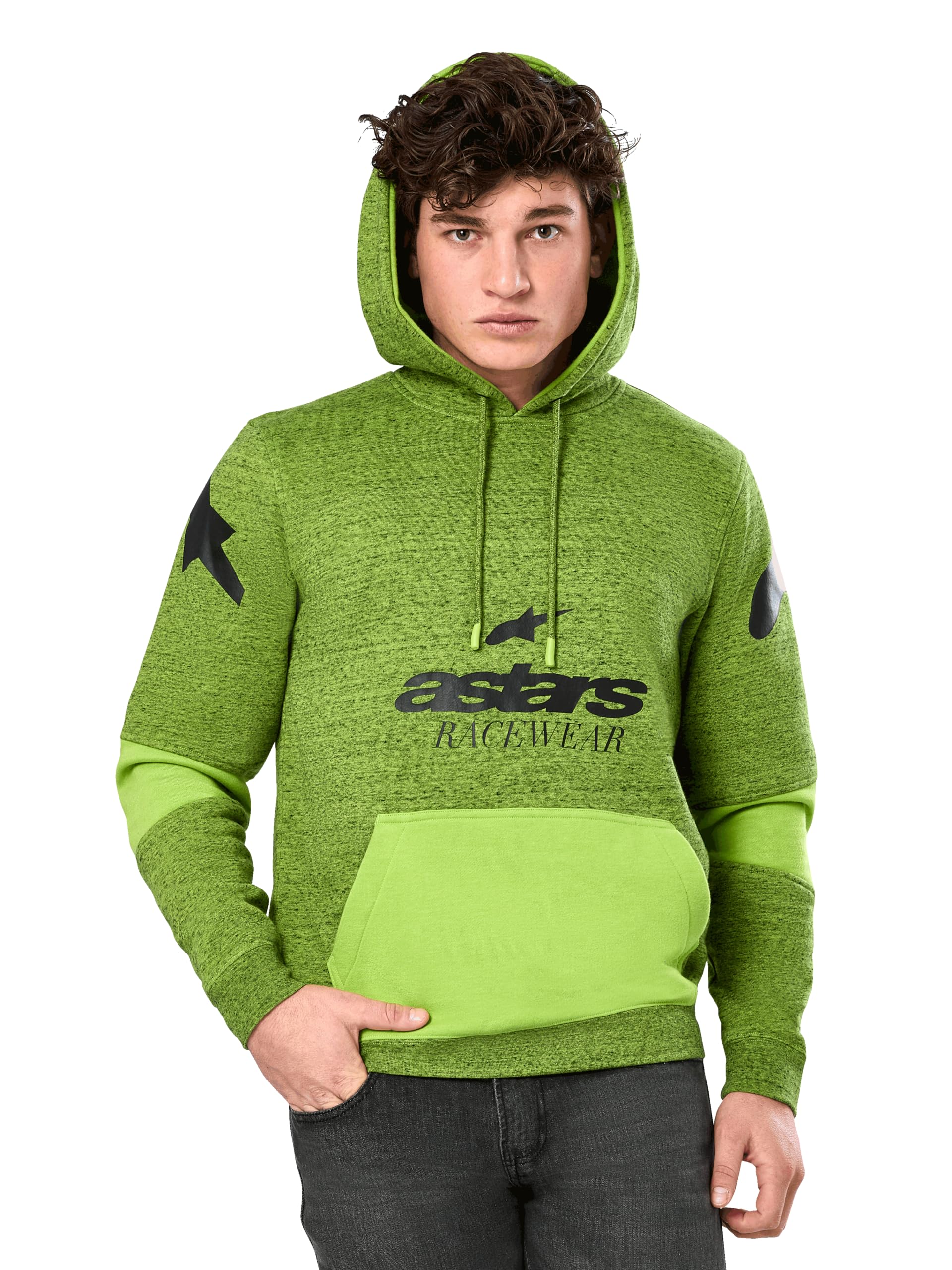 Alpinestars Perpetuate Men's Hoodie Lime XL, lime, XL