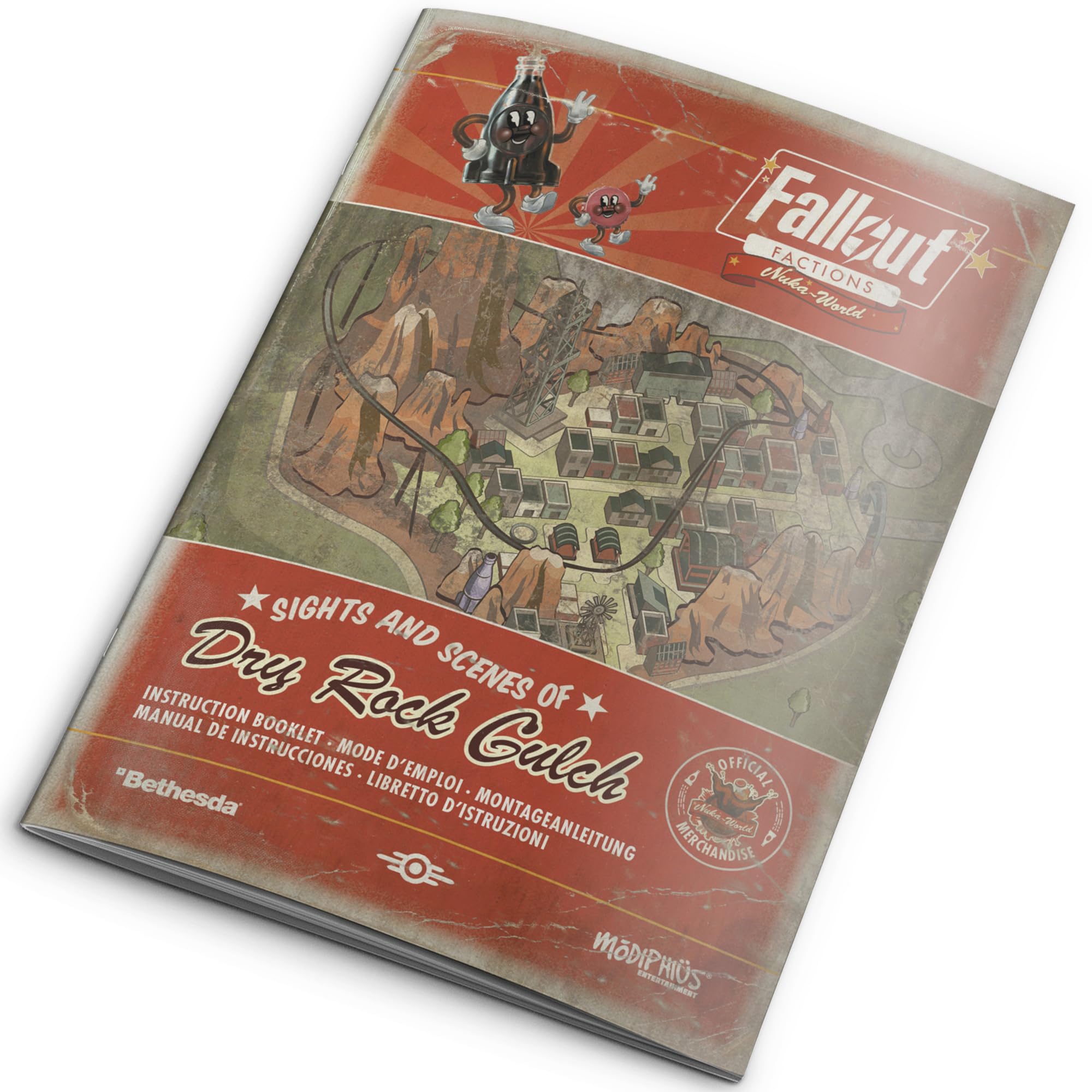 Modiphius, Fallout: Factions - Tokens and Terrain Pack 1, Multicolor, 8.75 x 12 x 0.75 inches - Image 4