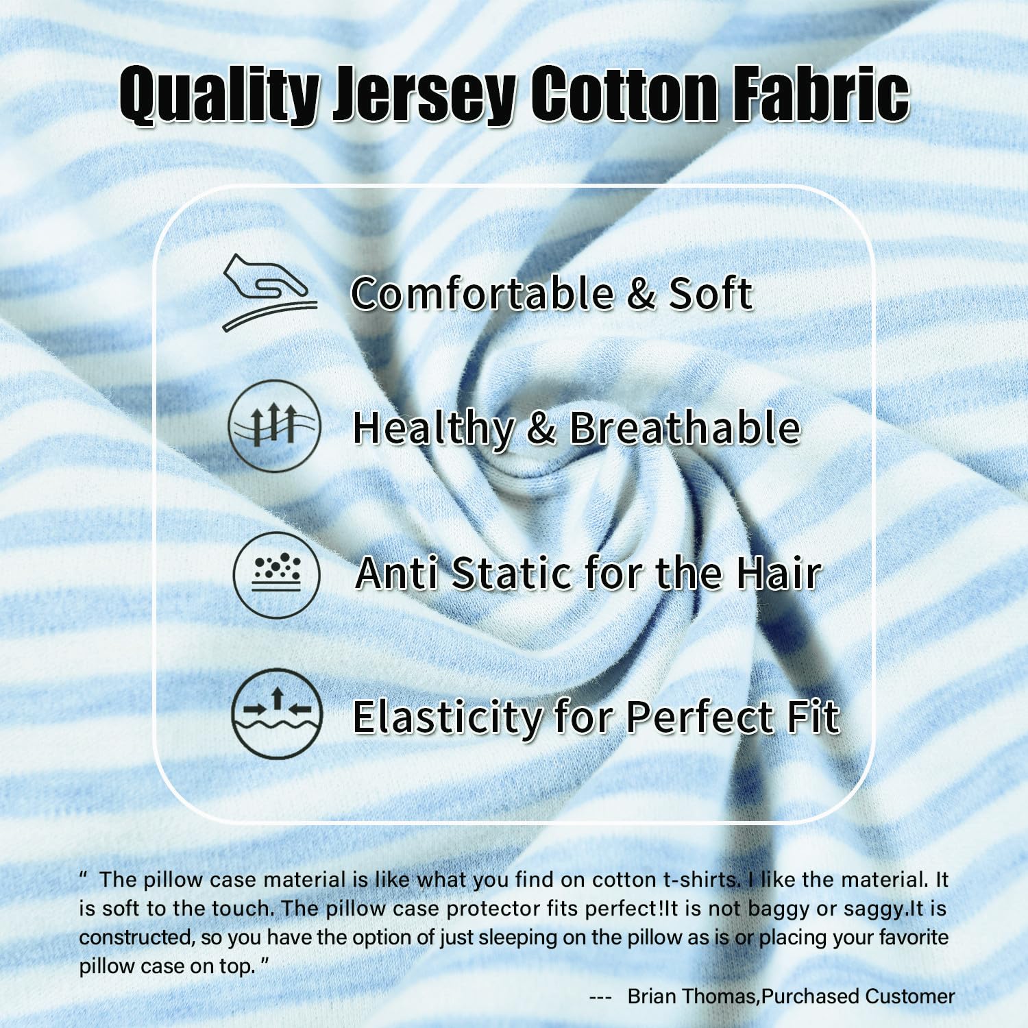 Replacement Pillow Cover for Contour Pillow,Soft Cotton Pillowcase for Memory Foam Neck Pillow,Pillow Protector for Latex Pillow Cervical Pillow,Hidden Zippered