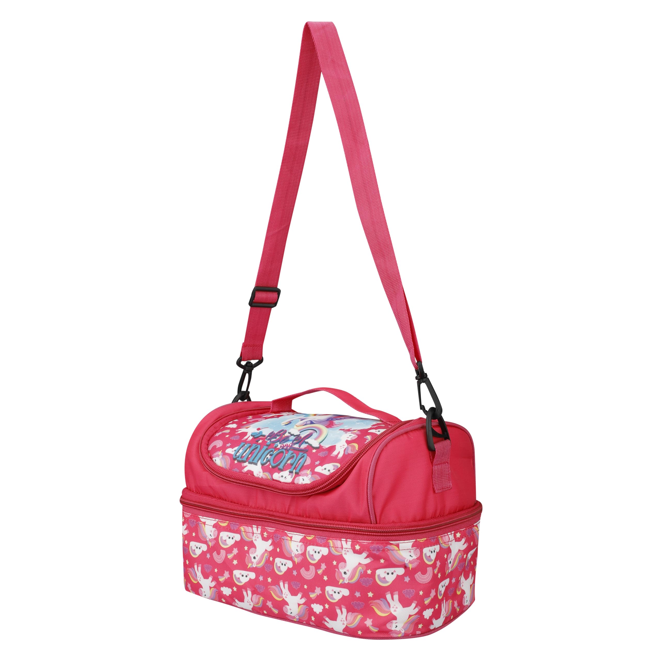 Ji and Ja Unicorn Lunch Bag - Dual Compartment -2 Ji and Ja Unicorn Lunch Bag - Dual Compartment -2