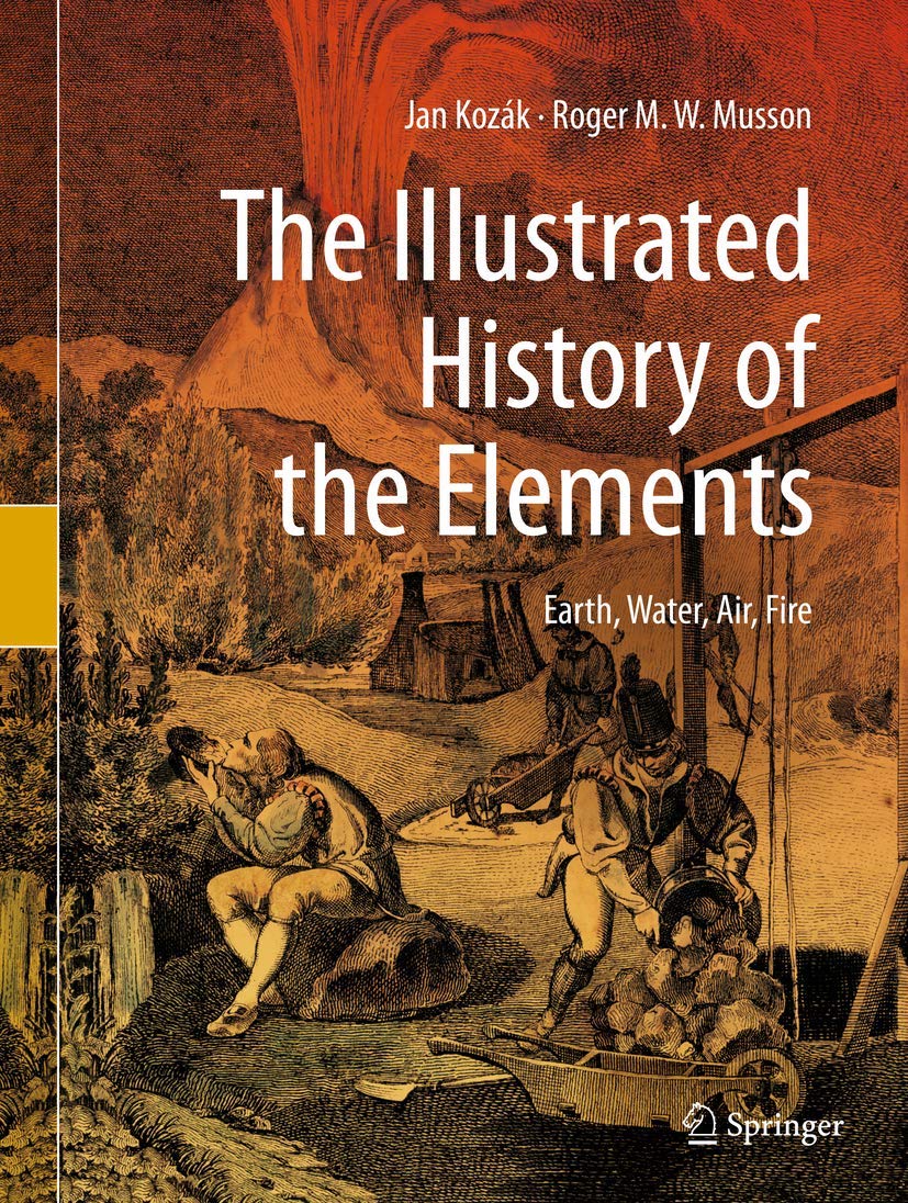 Histoire des éléments Terre Eau Air Feu édition prestige illustrée
