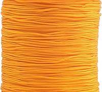 Vista 24 de KONMAY 1 rollo de cuerda de nailon para hacer pulseras de 150 yardas, trenzado de nailon Shamballa Macramé/cordón de cuentas de 0.4mm, cordón