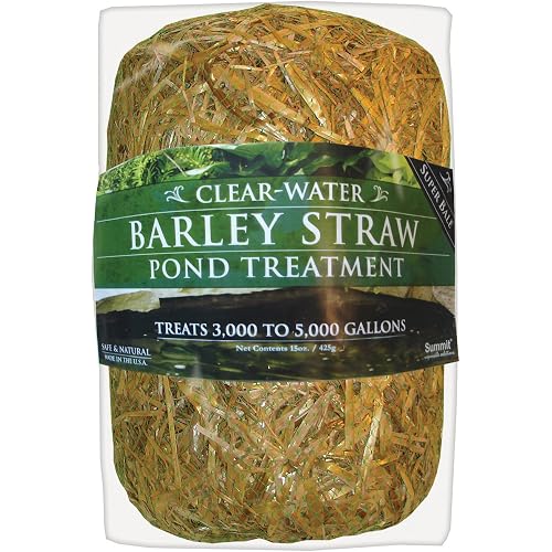 SUMMIT 135 Clear-Water Barley Straw Bale 15 oz, Treats up to 5000-Gallons