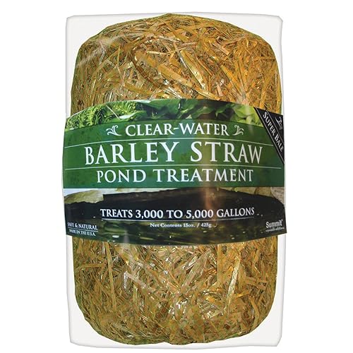 SUMMIT 135 Clear-Water Barley Straw Bale 15 oz, Treats up