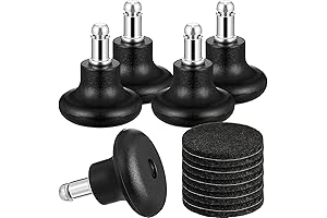 Outus Low-Profile Caster Wheel Stoppers for Smooth Gliding