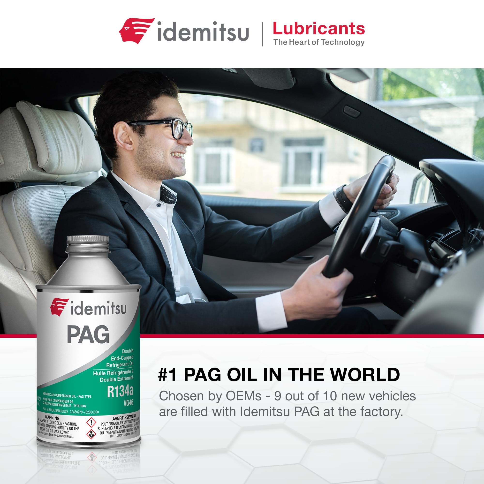 Amazon.com: Idemitsu Hermetic Oil AC Compressor PAG Oil – PAG 46