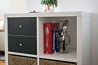 Vista 4 de d-c-fix Película autoadhesiva decorativa, madera negra, rollo de 26 x 78 pulgadas, paquete de 2