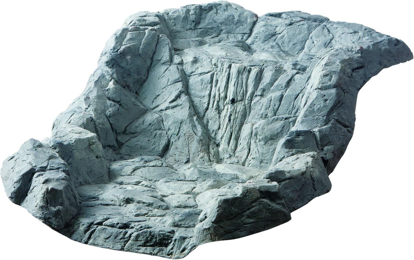 Heissner 80 x 58 x 31cm Waterfall Water Course Shell - Stone Grey