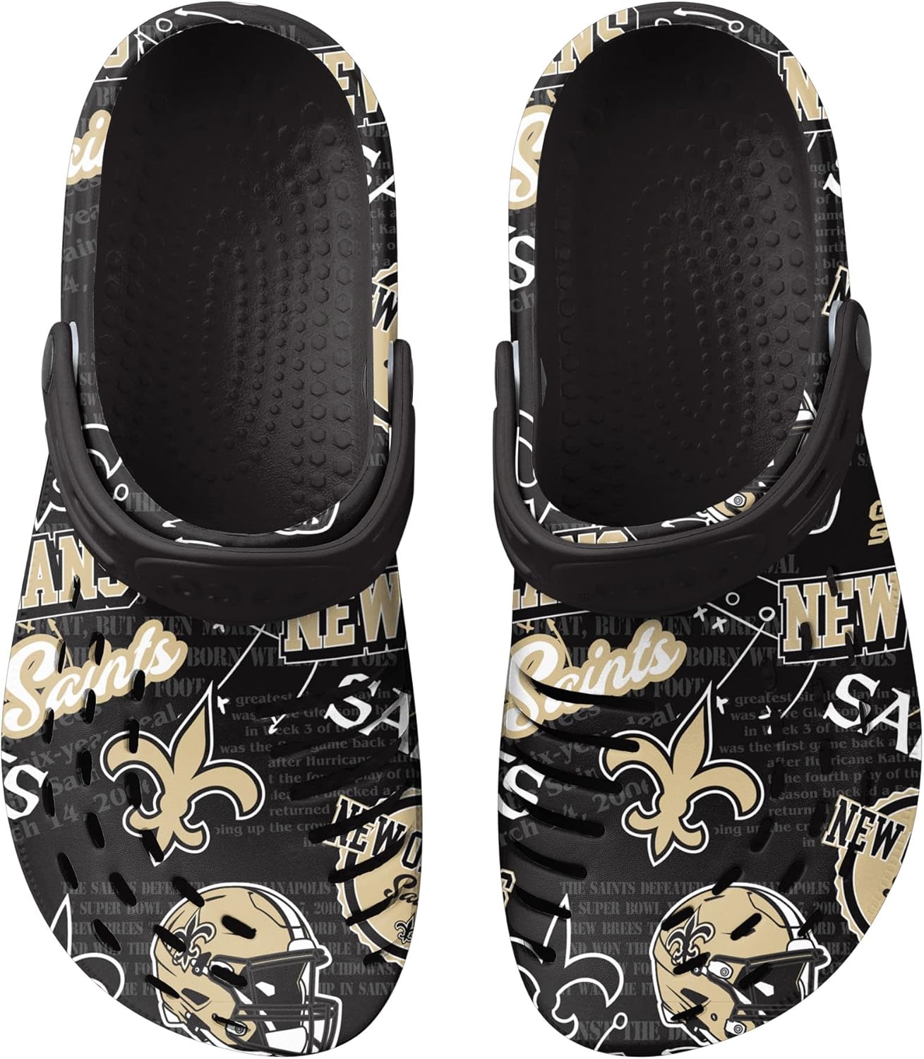 FOCO Arizona Cardinals NFL Mens Historic Print Clog with Strap - Image 4