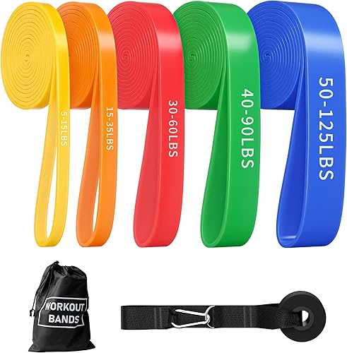 Bandas de resistencia, bandas de dominadas, juego de bandas de asistencia para dominadas para hombres y mujeres, bandas de entrenamiento para