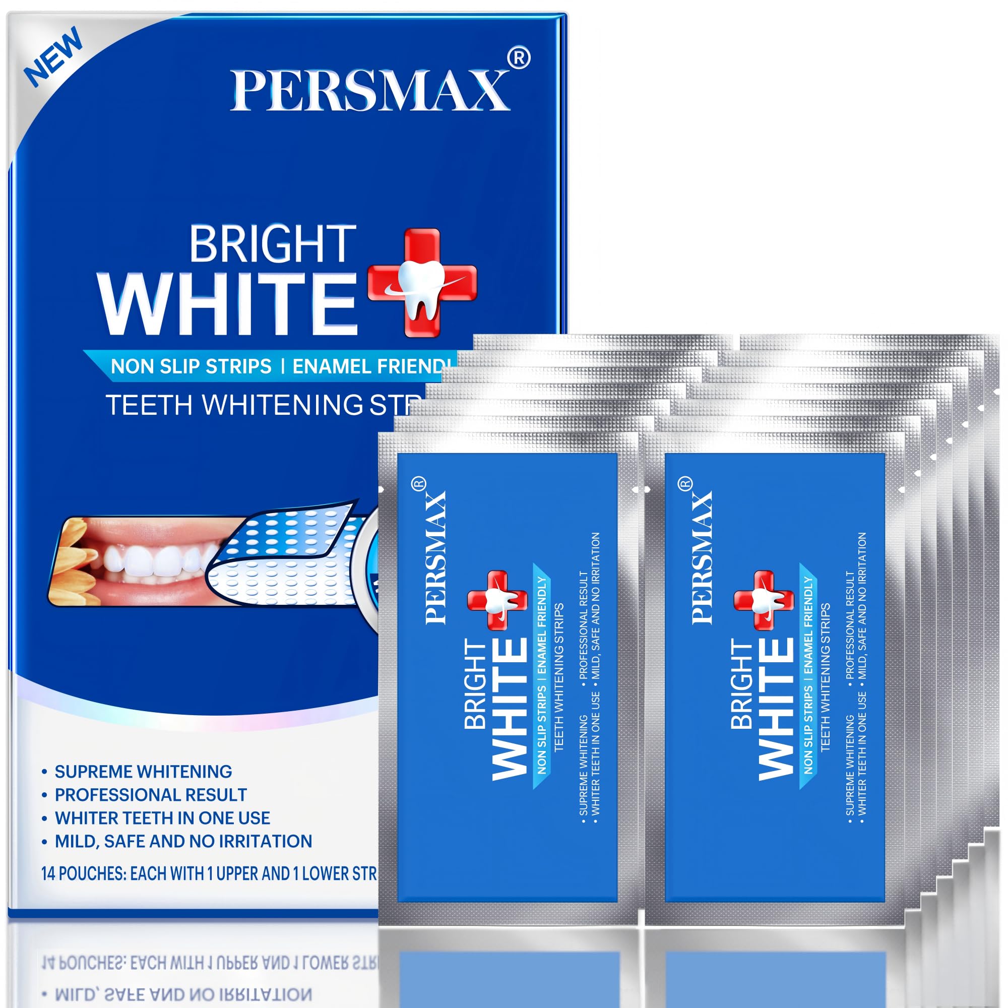 Amazon.com: PERSMAX Teeth Whitening Strips – Professional Dentist