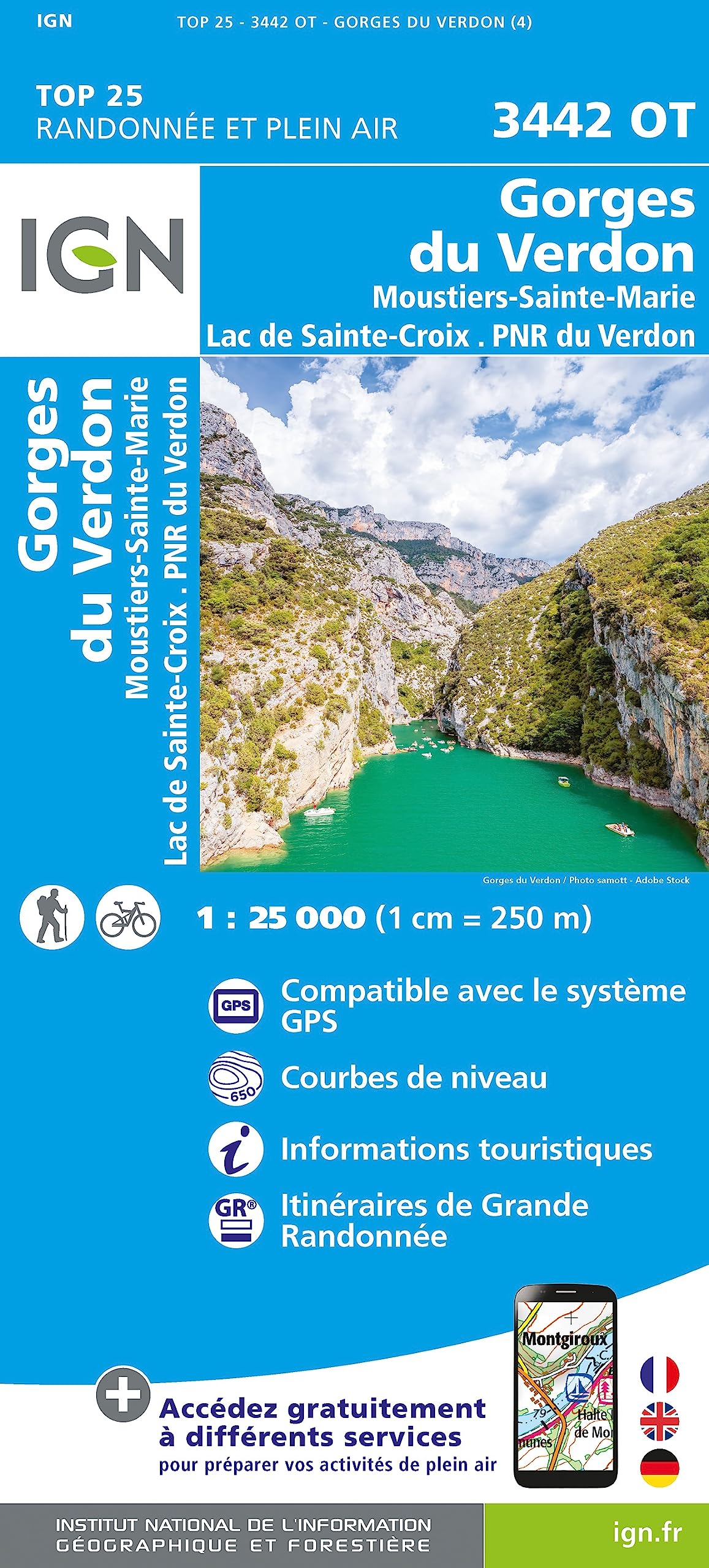 Gorges du Verdon / Moustiers-Ste-Marie /Lac de Ste-Croix (3442OT) (TOP 25)