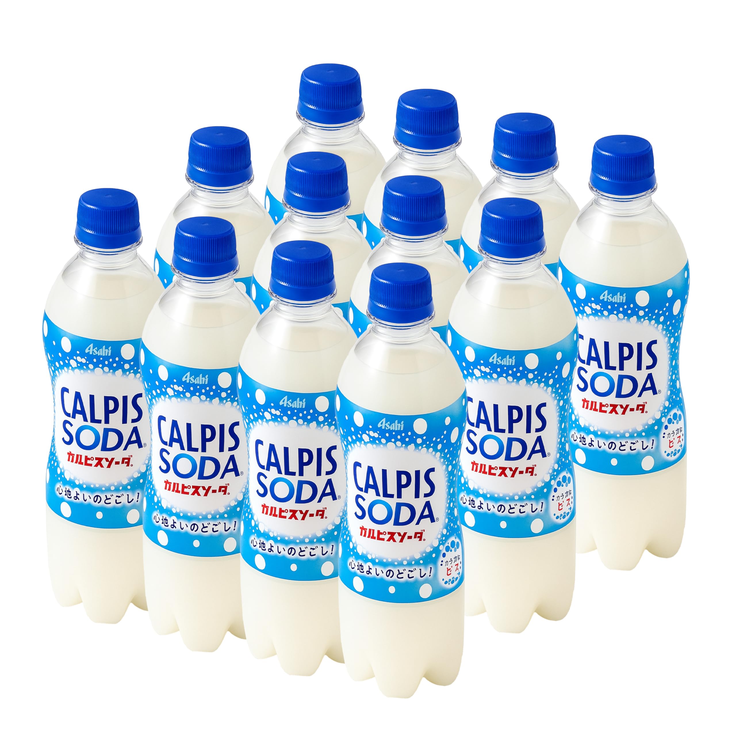 アサヒ飲料 19カルピスソーダPET500 アサヒ飲料 カルピスソーダ 500ml×48本 PET (炭酸飲料・エナジー