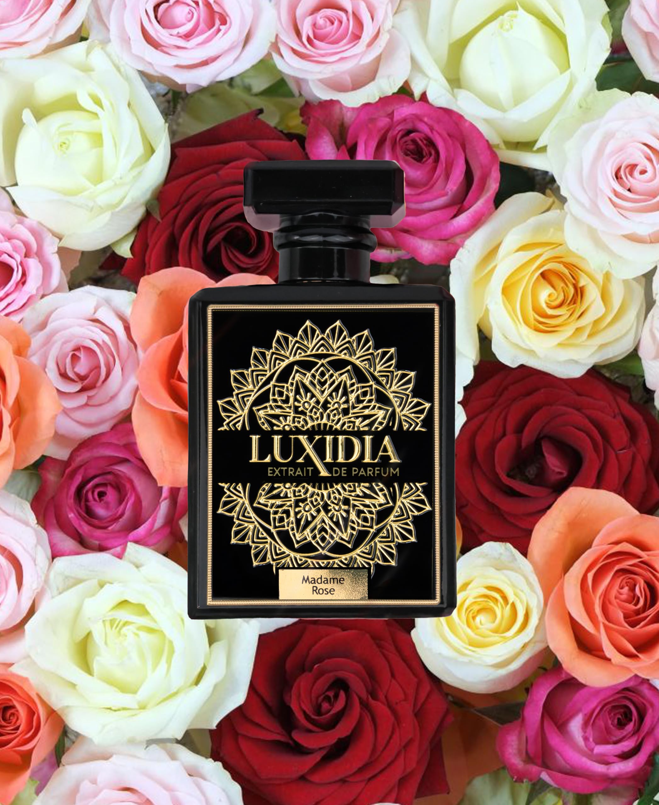 Luxidia Extrait de Parfum Profumo Artistico Unisex Made in Italy Madame Rose