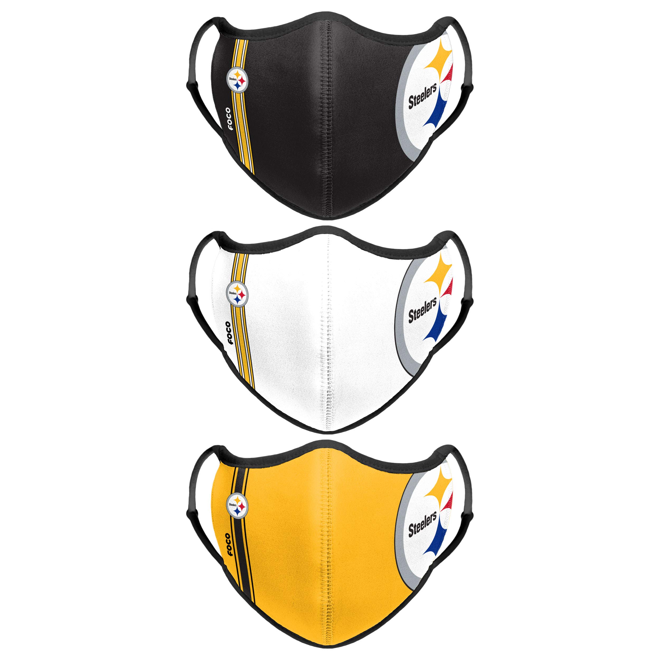 foco NFL Sport 3 Pack Face Cover