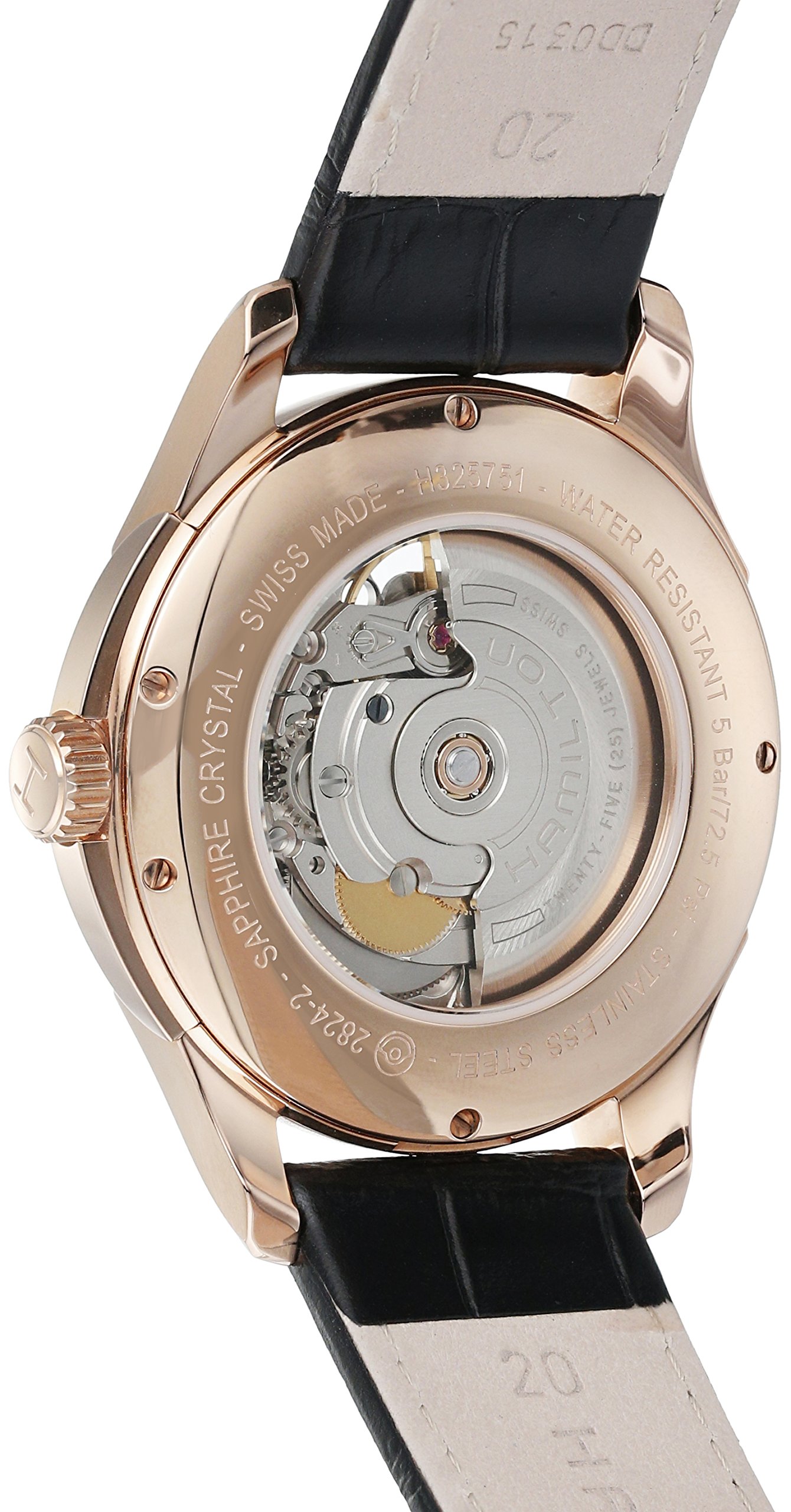 Hamilton Mens Watch Xl Analogue Automatic Stainless Steel