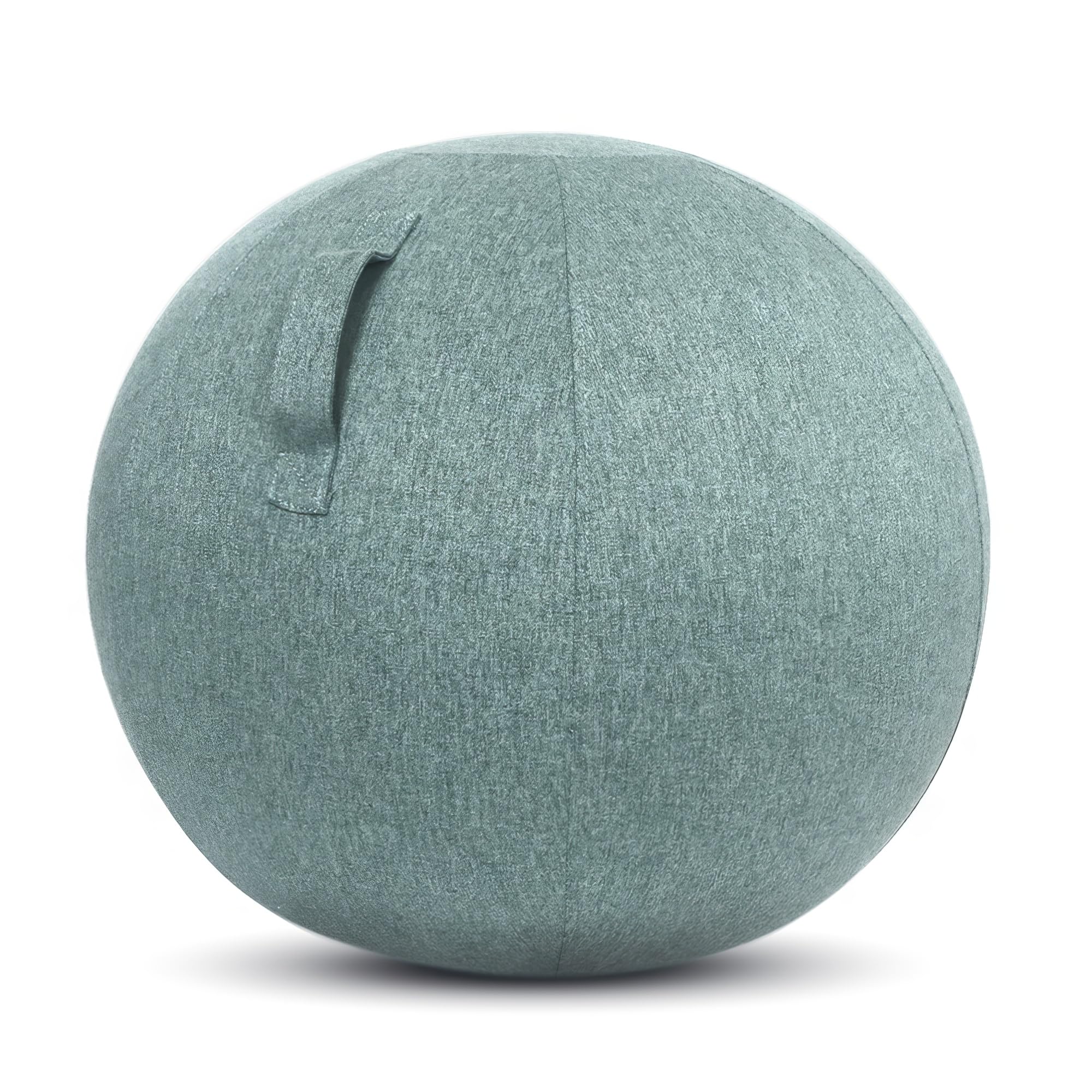 Ergonomico Sedia Palla Ufficio NAMI 75 cm | Ideale per ufficio, yoga e gravidanza | Rivestimento lavabile | Palla gonfiabile con pompa inclusa | colore: blu scuro