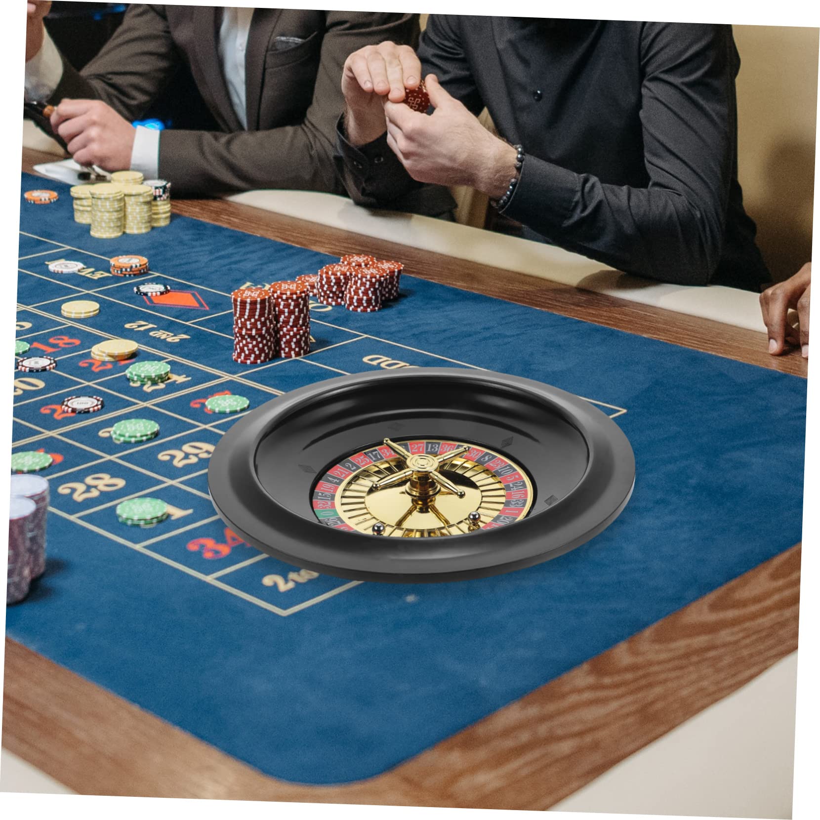 HANABASS Roulette Russa Giradischi digitale Ragno Ruota Gioco Multifunzionale Posare Grande Rouletterad Fai da Te Ruota Rotante Giradischi Ruota Rotante per Bar