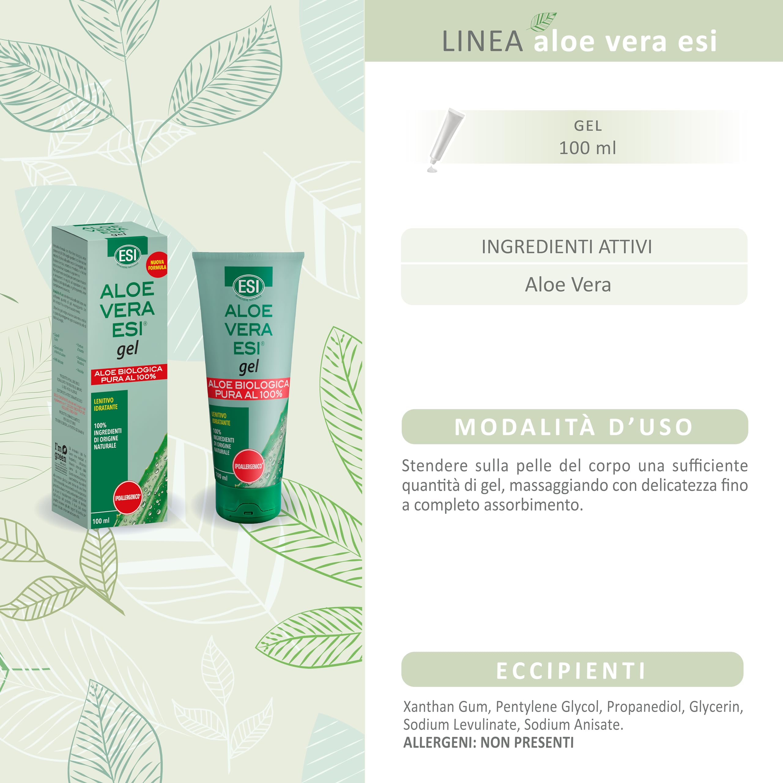 Esi Aloe Vera Gel Puro - 100 ml
